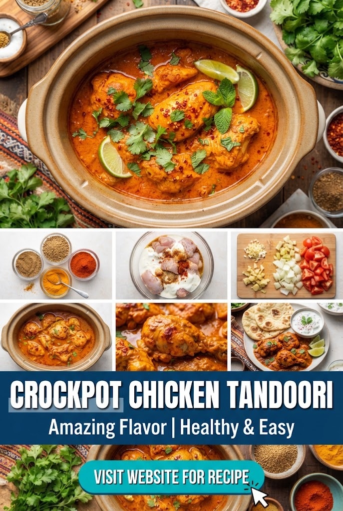 Crockpot Chicken Tandoori