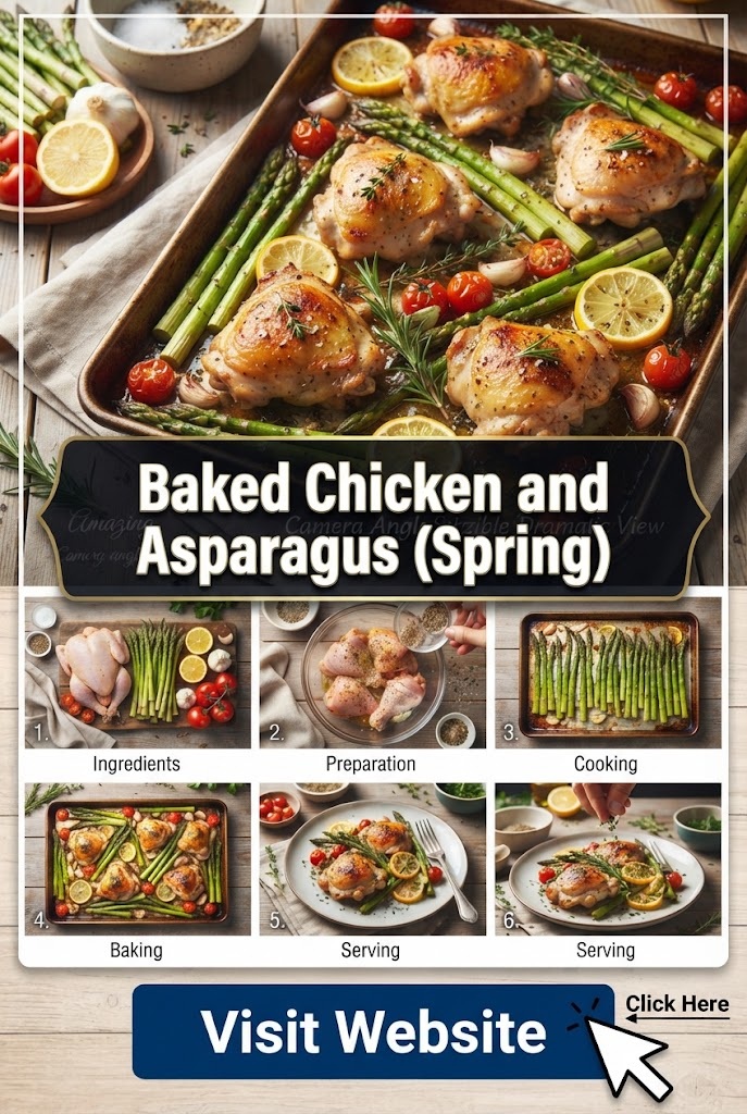 Baked Chicken and Asparagus (Spring)