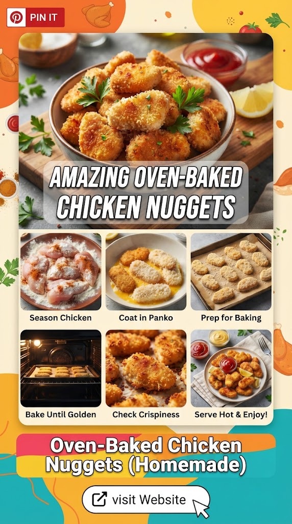 Oven-Baked Chicken Nuggets (Homemade)