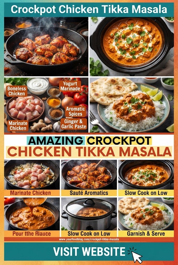 Crockpot Chicken Tikka Masala