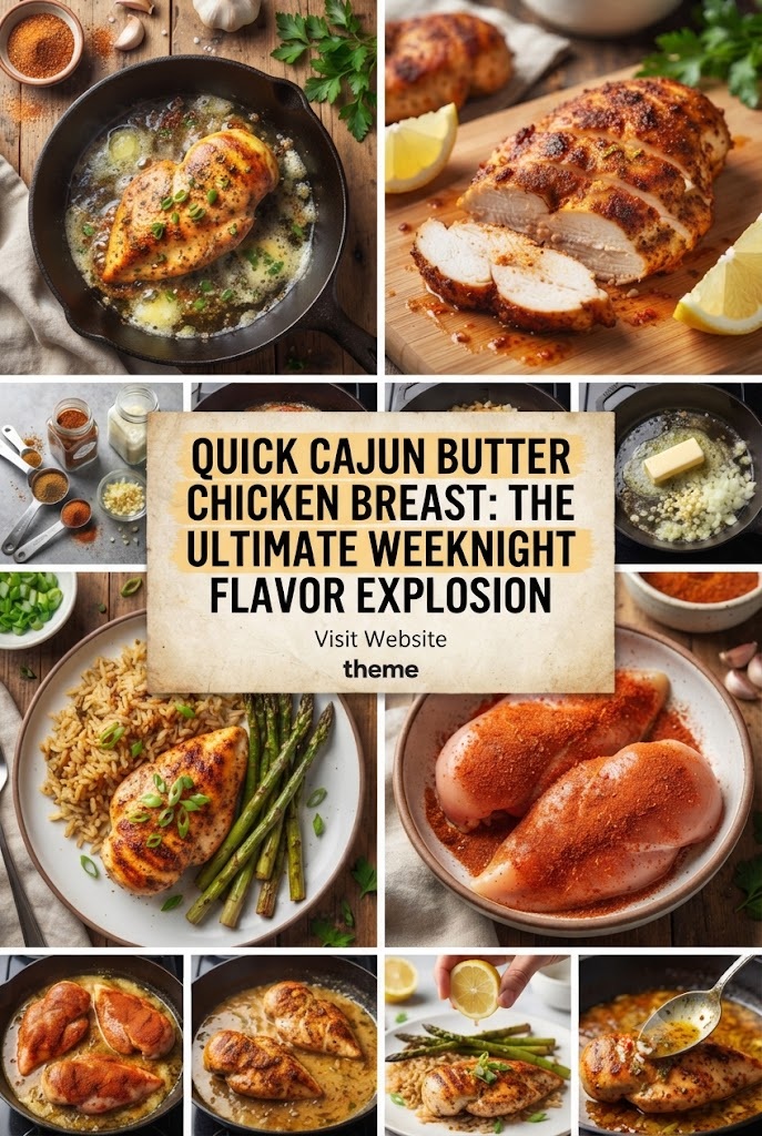Quick Cajun Butter Chicken Breast: The Ultimate Weeknight Flavor Explosion