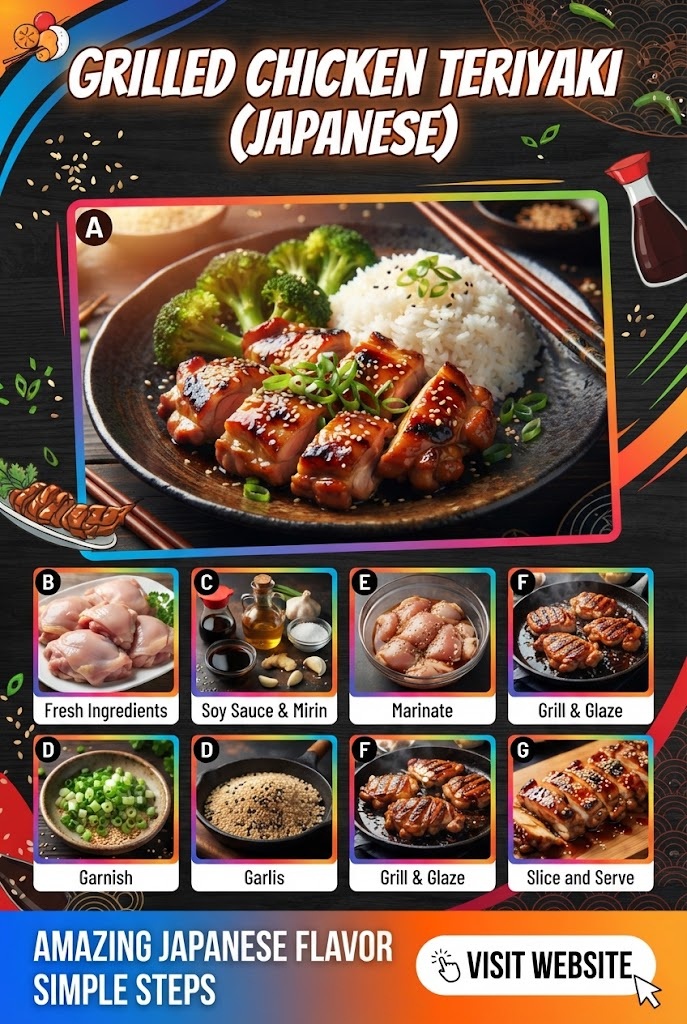 Grilled Chicken Teriyaki (Japanese)