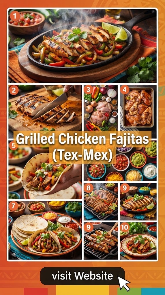 Grilled Chicken Fajitas (Tex-Mex)