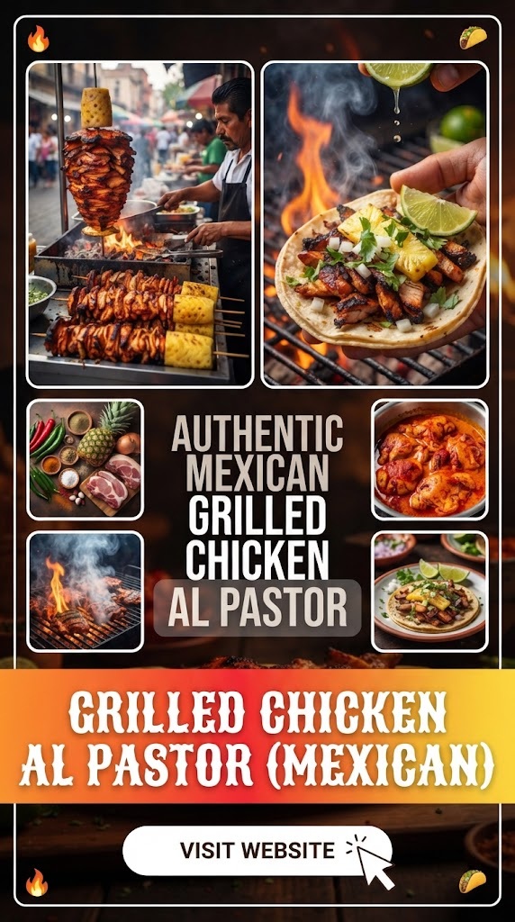 Grilled Chicken Al Pastor (Mexican)