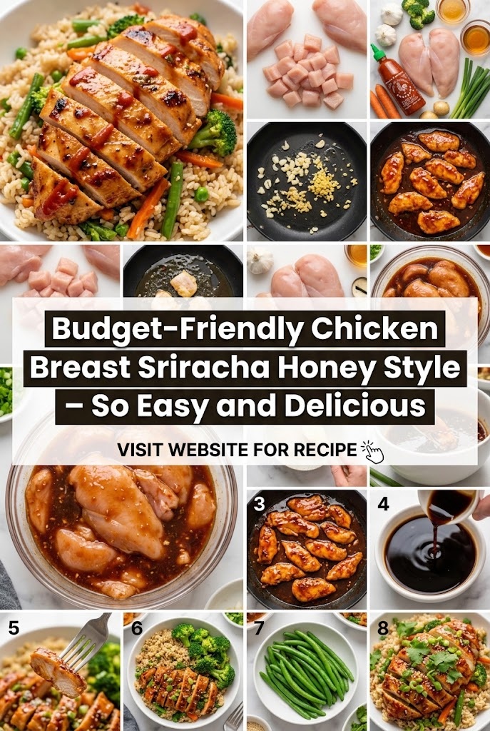 Budget-Friendly Chicken Breast Sriracha Honey Style – So Easy and Delicious