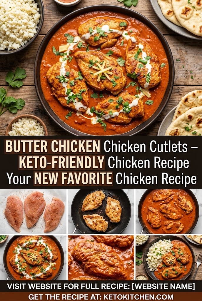 Butter Chicken Chicken Cutlets – Keto-Friendly Chicken Recipe Your New Favorite Chicken Recipe